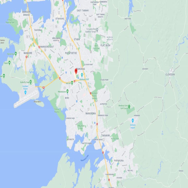 南Auckland Maps